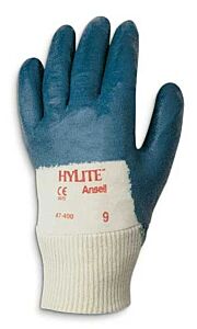 Ansell 47-409-9 Hylite Medium Weight Nitrile Coated