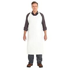 Ansell 54-633 Monotex Line 8Mil White Apron 44"