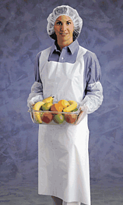 Ansell 56-210 Apron, Polethylene 28 X 46 White