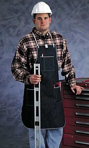 Ansell 57-003 Denim Aprons Blue, 14 Oz.