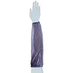 Ansell 59-005-18B 18" Cpp 6 Mil Blue Vinyl Chemical Protection Sleeves, Pack Of 12 Pairs