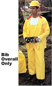 Ansell 65-605-Xxl Heavy Duty Unlined Bib Overalls, Yello