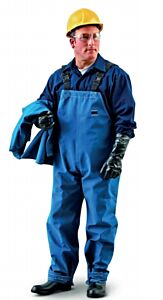 Ansell 66-672-M Sawyer-Tower Cpc Nomex Trilaminate, Gore Fabric Overalls - Blue, Medium