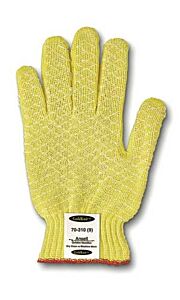 Ansell 70-215 Neptune Kevlar Gloves, Size 7, Yellow