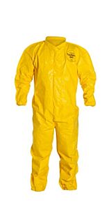 Dupont Qc125Byl-L Tychem Qc Coveralls Bound Seam Large