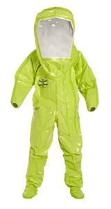 Dupont Tk527Tlyxl000100 Tychem Tk Level B, Front Entry, Expanded Back, X-Large