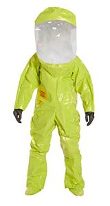 Dupont Tk586Sly-Xl Tychem Tk Training Suit, Front Entry, Lime Yellow, X-Large