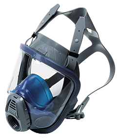 Msa 10028999 Advantage 3100 Full Face Respirator, Rubber, Single Port, Size Small