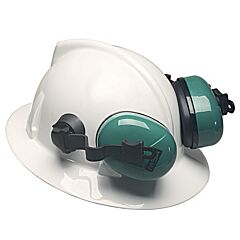 Msa 10034487 Soprano™ Earmuff, For Hats, Green, (Nrr 25 Dba)