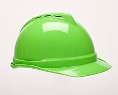 Msa 10035212 V-Gard 500 Cap Lime Green Vented - 4-Point Fas-Trac Iii