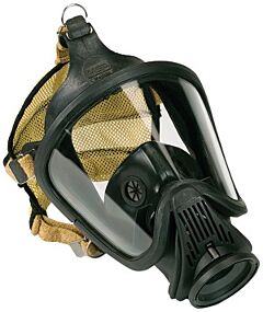Msa 10043434 Facepiece Assembly Large Non Nfpa Slilicone Black