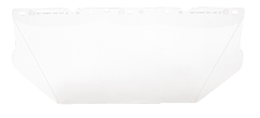 Msa 10115836 V-Gard Visor, Contoured, Clear Pc (8"X17"X.04")