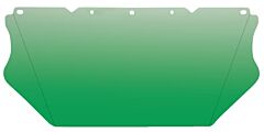 Msa 10115842 V-Gard Visor, Contoured, Green Tint Pc, Af/As (8"X17"X.06")