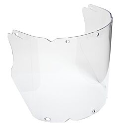 Msa 10115856 V-Gard Visor, Propionate, Clear, Molded, (8"X17"X .098"), Use W/V-Gard Retractable Or Standard Chin Protectors