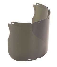 Msa 10115862 V-Gard Visor, Pc, Shade 5 Ir, Molded, (8"X17"X .098"), Use W/V-Gard Chin Protectors