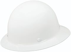 Msa 454665 Skullgard Protective Hat White - W/ Staz-On Suspension, Standard
