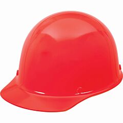 Msa 458702 Skullgard Hard Hat With Staz-On Suspension, Hi-Viz Red-Orange, 1/Each
