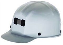 Msa 475336 Comfo Cap Protective Cap, White, Fas-Trac Iii Suspension
