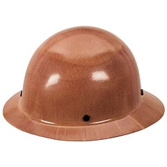 Msa 475407 Skullgard Protective Hat Natural Tan - W/ Fas-Trac Iii Suspension, Standard
