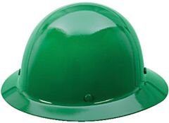 Msa 475411 Skullgard Protective Full Brim Hard Hat With Fas-Trac Iii Suspension, Green