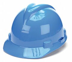 Msa 476928 V-Gard Slotted Cap, Blue, W/Staz-On Suspension