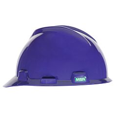 Msa 488398 V-Gard Slotted Cap, Purple, W/Staz-On Suspension