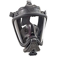 Msa 493108 Ultra Elite Facepiece, Black Hycar, Large