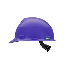 Msa 495858 V-Gard Hard Hat With Fas-Trac Iii Suspension, Purple, 1/Each