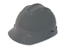 Bullard 61Dgr Standard Cap Style Hard Hat, 4 Point Ratchet Suspension, Dove Grey