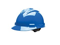 Bullard 61Pbr Standard Cap Style Hard Hat, 4 Point Ratchet Suspension, Pacific Blue