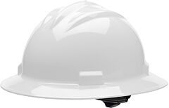 Bullard 71Whr 4Pt Ratchet Full Brim White