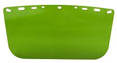 Bullard 840Pw3 Visor Multifit Polycarb Flat Shade 3 8X15 .040 Lt Grn