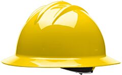 Bullard 9Hylr Full Brim 6Pt Ratchet High Heat Plastic Yellow