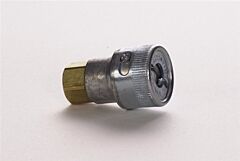 Bullard V18 Schrader Female Coupler, 1/4" Fpt