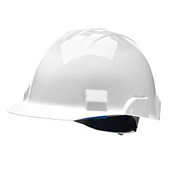 Bullard Vtwhr Vector White Helmet With Flex-Gear 4 Point Ratchet Suspension