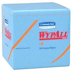 Kimberly Clark 05776 Blue Wypall A/P 1/4-Fold Wiper 12.5" X 14.4"