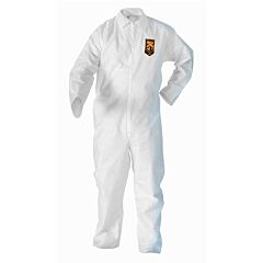 Kimberly Clark 10616 Kleenguard A10 Coveralls Zip Front, Elastic Wrists, Size 2X-Large, Case Of 25/Ea