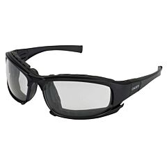 Kimberly Clark 25672 Calico V50 Safety Glasses, Black Frame, Clear Anti-Fog Lens, 1/Each