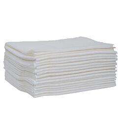 Kimberly Clark 35010 Wypall X60 Shower Towel, Flat Sheet Size: 20" X 43.7", White,1/Case Of 3 Boxes