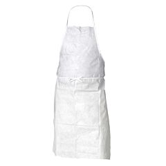 Kleenguard 36550 A20 Breathable Particle Protection Apron, White, 28" X 40", Case Of 100/Ea