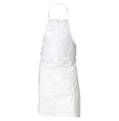 Kimberly Clark 43744 Kleenguard A10 Apron, White, 28" X 36", 1/Case Of 100 Each