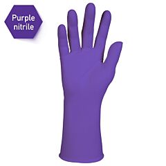Kimberly Clark 50603 Purple Nitrile Xtra Exam Gloves, Box Of 50, Size Large