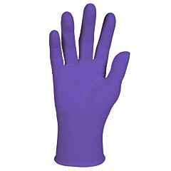 Kimberly Clark 55082 Purple Nitrile Exam Gloves, 9.5" Long, 5.9 Mil, Size Medium, Box Of 100 Gloves