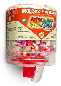 Moldex 6644 Spark Plugs Plugstation With 250 Pairs Of Uncorded Disposable Earplugs, Nrr 33Db