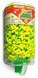 Moldex 6647 Goin Green Plugstation With 500 Pairs Of Uncorded Disposable Earplugs, Nrr 33Db