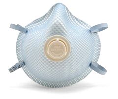 Moldex 2201N95 2200 Series N95 Particulate Respirator, Half-Facepiece, Non-Oil Particles, Small