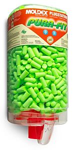 Moldex 6845 Pura-Fit Foam Earplugs, Plugstation, 500 Pairs