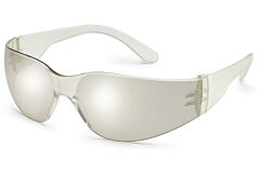 Gateway 360M Safety Glasses, Starlite, Clear Temples/Clear In-Out Mirror Lens, Size Small