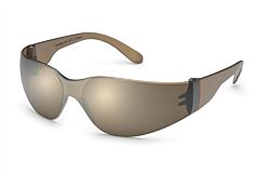 Gateway 466M Starlite Safety Glasses Brown Frame/Mocha Mir Lens 1/Pr