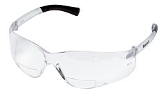 Mcr Safety Bkh20 Crews Bearkat Magnifiers, Clear Lens/Frame, +2.0 Diopter